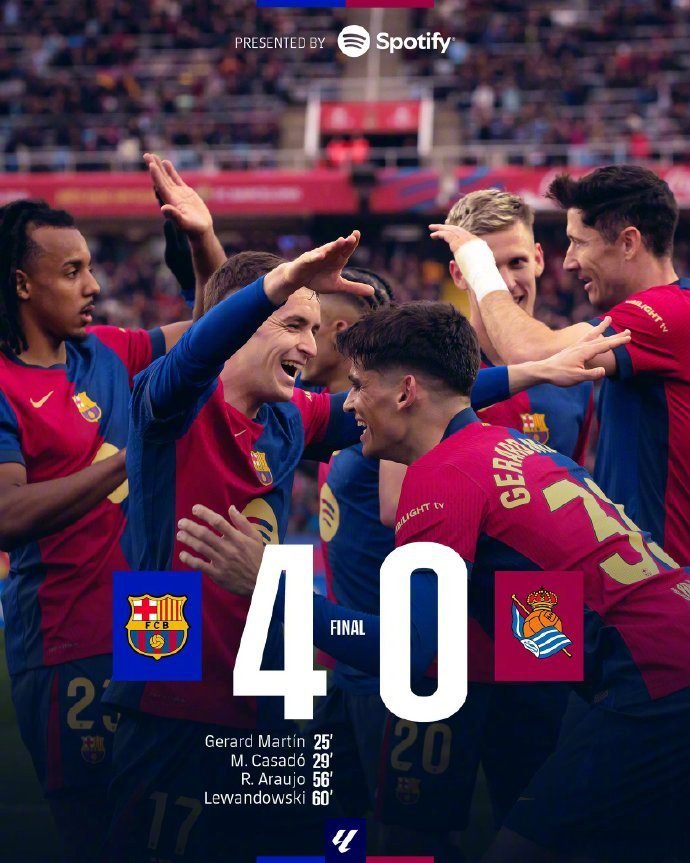 梅西双响,巴塞罗那轻取对手 梅西双响,巴塞罗那轻取对手